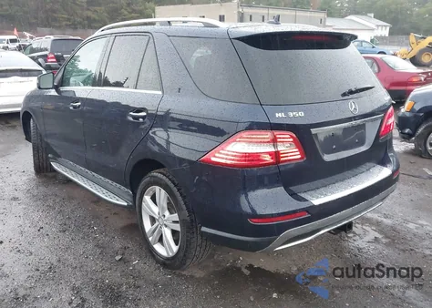 2014 Mercedes-Benz Ml 350 4Matic из США, поврежденный, VIN 4JGDA5HB8EA341905